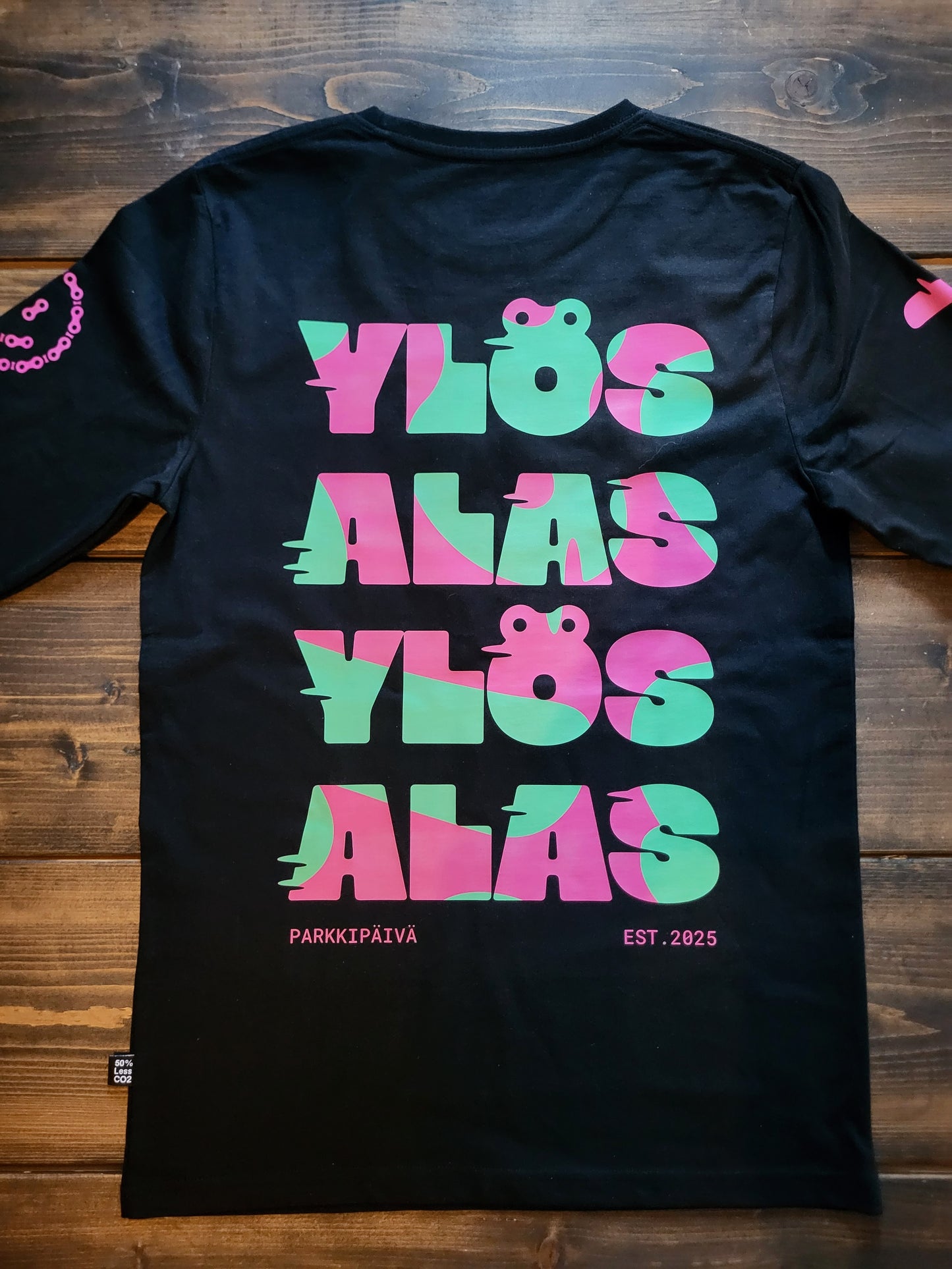 Parkkipäivä pitkähihainen ajopaita